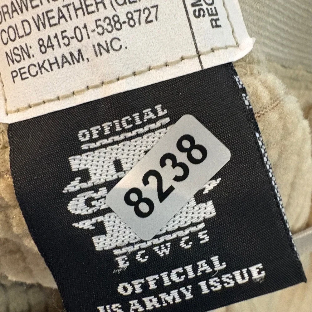 US Army ECWCS‎ Gen III Level 2 Polartec Grid Fleece Drawers Pants Small Regular